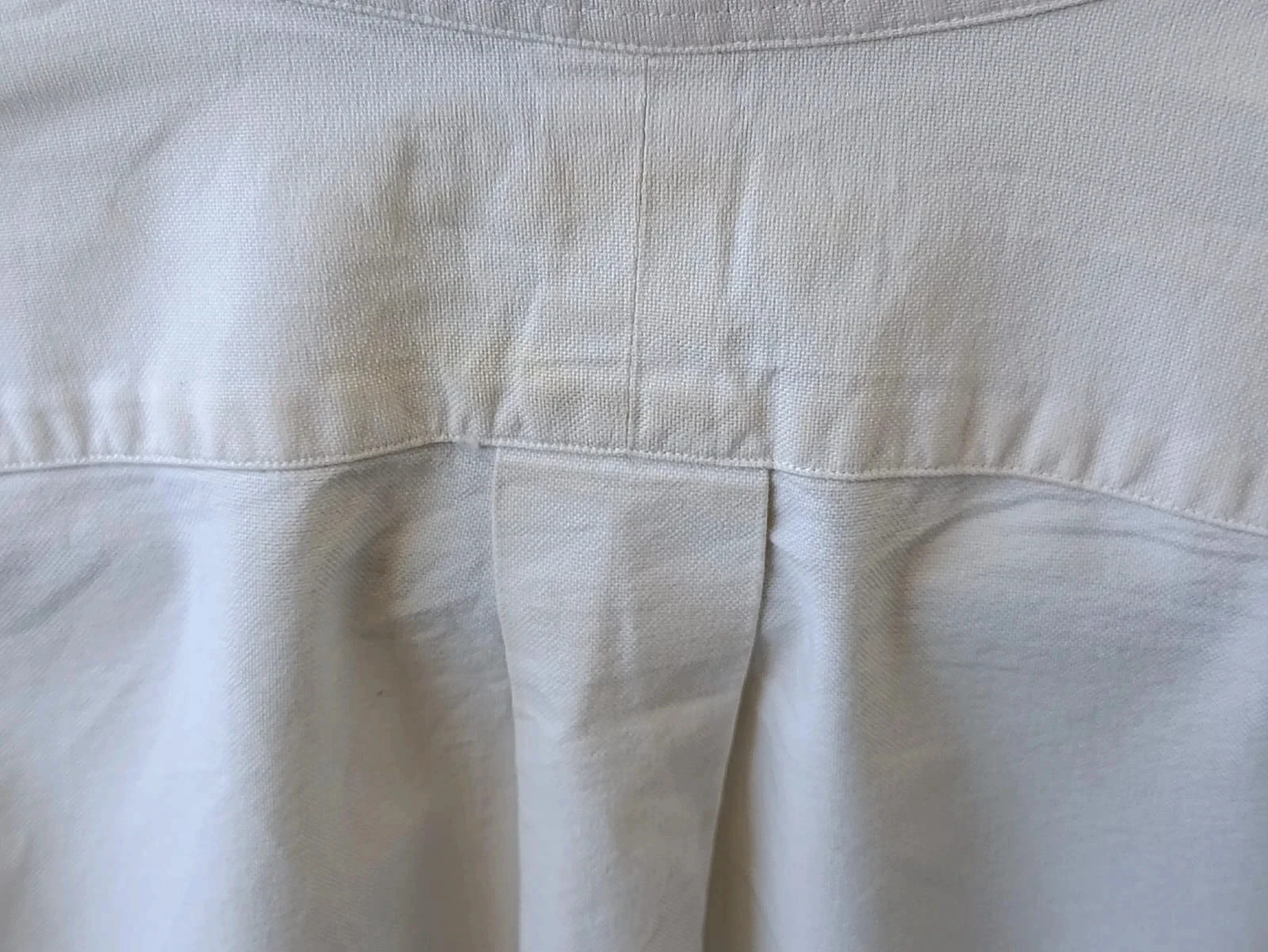 Camisa Ralph Lauren Vintage Yarmouth branco-acinzentado mangas curtas Tamanho 15/32 – photo 10